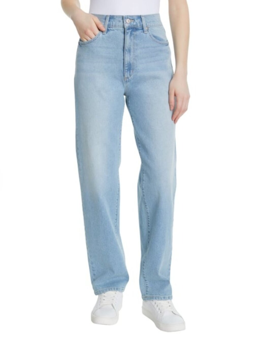 Straight leg relaxed jeans